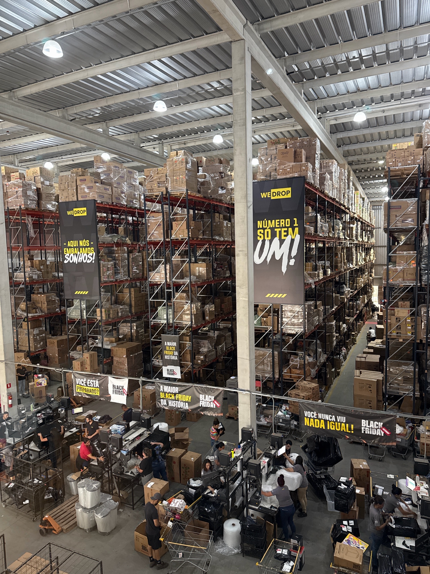 Galpão de logística com mais de 5 mil metros quadrados